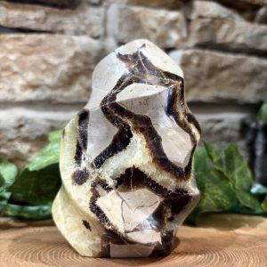 Septarian Crystal Flame 12cm