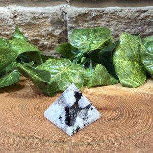 Rainbow Moonstone Crystal Pyramid 3cm