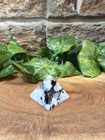 Rainbow Moonstone Crystal Pyramid 3cm
