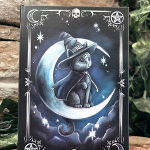 Moon Magic Black Cat Notebook