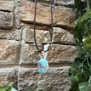 Amazonite Crystal Tumble Necklace