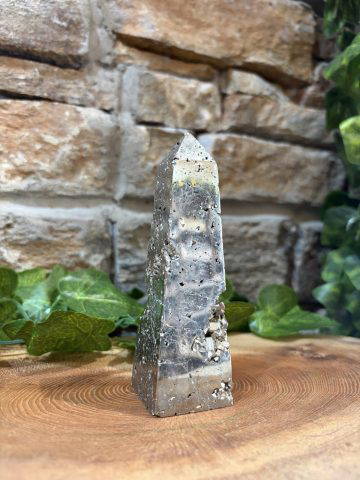 Pyrite Crystal Obelisk Tower 11cm - Image 2