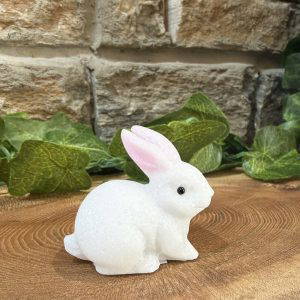 Snow Quartz Crystal Bunny