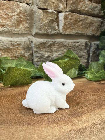 Snow Quartz Crystal Bunny