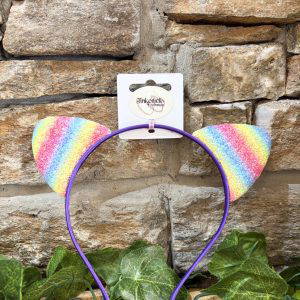 Sparkling Rainbow Cat Ears