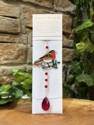 Robin Suncatcher Red