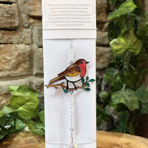 Robin Suncatcher Clear Crystal