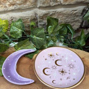 Celestial Moon Stacking Trinket Dishes