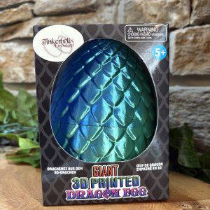 3D Printed Large Dragon Egg Green